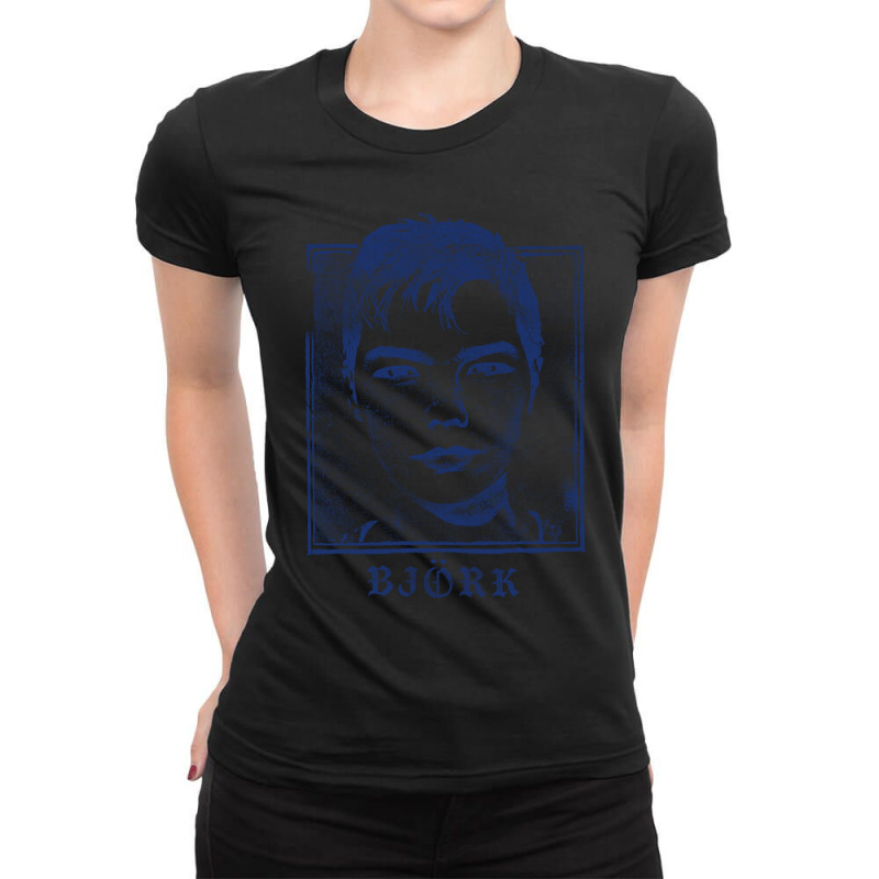 Vintage Movies Bjorks Retro Ladies Fitted T-Shirt by Artist-Mauricio | Artistshot