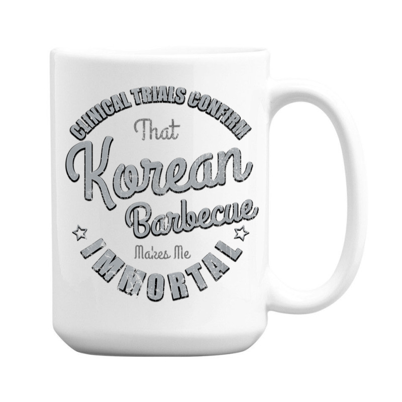 Clinical Trials Confirm   Vintage Korean Barbecue Theme T Shirt 15 Oz Coffee Mug | Artistshot