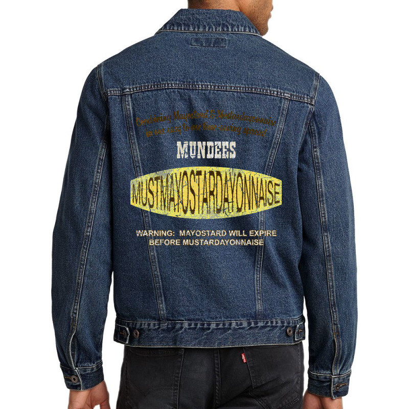 Music Vintage Retro Cross Triangle Men Women Men Denim Jacket by ArtistBarrett | Artistshot