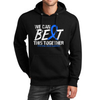 We Can Beat This Together Blue Ribbon Intestinal Cancer Unisex Hoodie | Artistshot