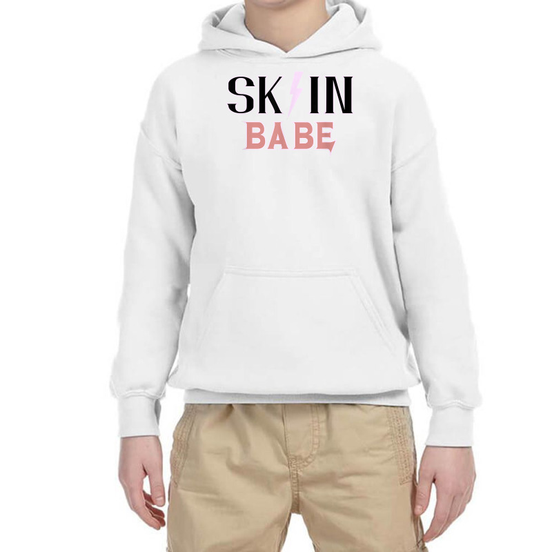 Skin Babe Skincare Lover Skin Specialist Skin Esthetician T Shirt Youth Hoodie | Artistshot