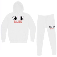 Skin Babe Skincare Lover Skin Specialist Skin Esthetician T Shirt Hoodie & Jogger Set | Artistshot