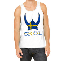 Skol Swedish Viking Helmet Sweden Nordic Northman Swede T Shirt Tank Top | Artistshot