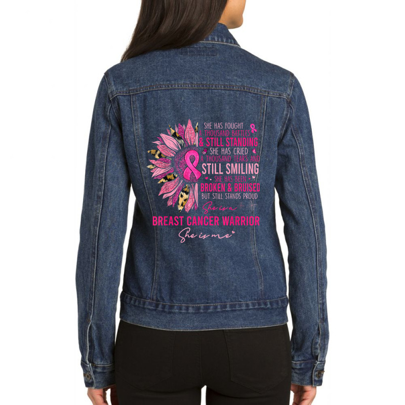 Music Vintage Retro Dinosaur Breast Gifts Women Ladies Denim Jacket by MadisonDesign | Artistshot