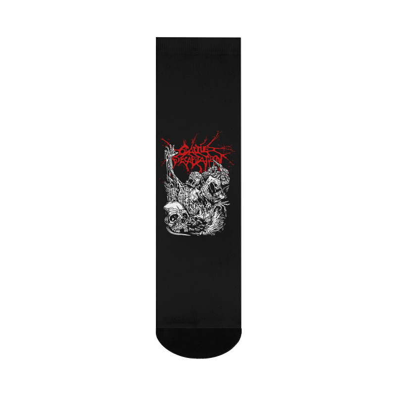 Cattle Decapitation Design Crew Socks | Artistshot