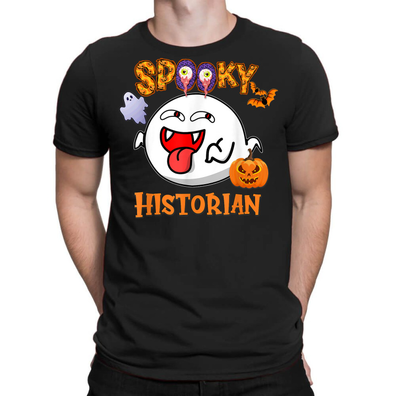 Boo Halloween Costume Spooky Historian T Shirt T-shirt | Artistshot