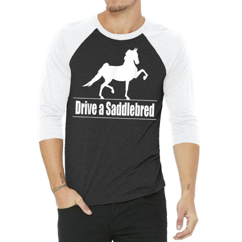 American Saddlebred Horse Leather Horse Driving Harness 3/4 Sleeve Shirt | Artistshot