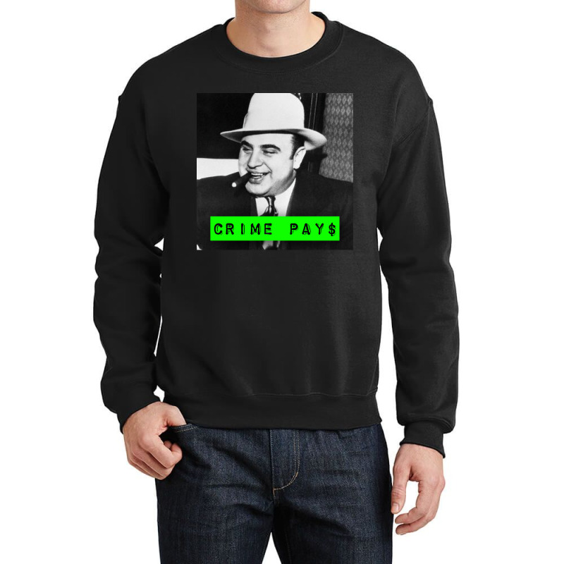 Mask Gangster Gifts Men Crewneck Sweatshirt by ArtistBarrett | Artistshot