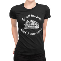 Art Character Dinna Fash Call Me Ladies Fitted T-shirt | Artistshot