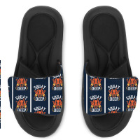 Squat Deep Kraken Poster Slide Sandal | Artistshot