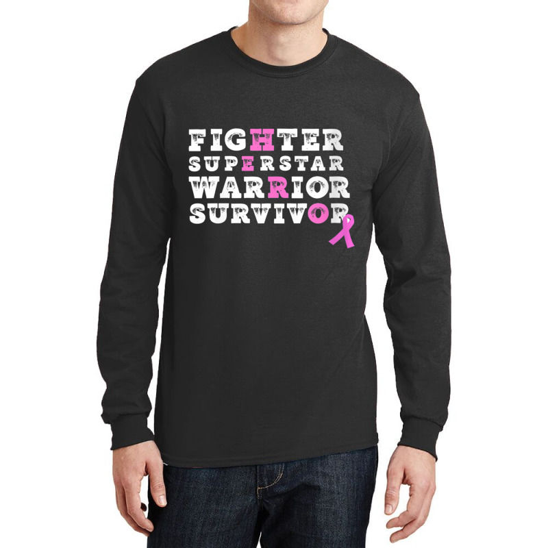 Womens Fighter Superstar Warrior Survivor Long Sleeve Shirts | Artistshot