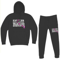 Womens Fighter Superstar Warrior Survivor Hoodie & Jogger Set | Artistshot