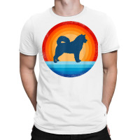 Alaskan Malamute Retro Vintage 60s 70s Sunset Dog Lovers Men T Shirt T-shirt | Artistshot