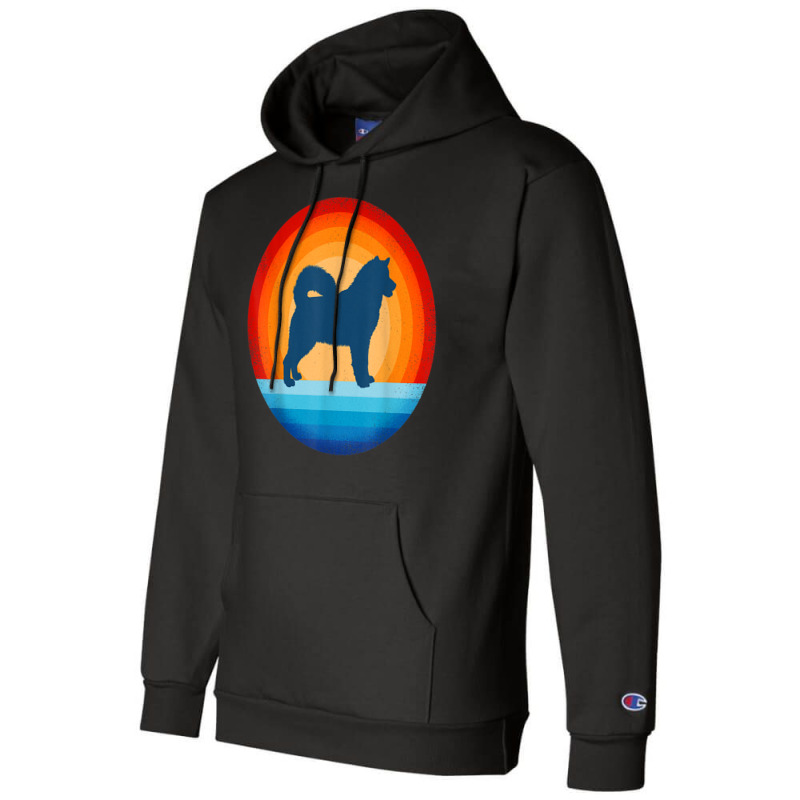 Alaskan Malamute Retro Vintage 60s 70s Sunset Dog Lovers Men T Shirt Champion Hoodie | Artistshot