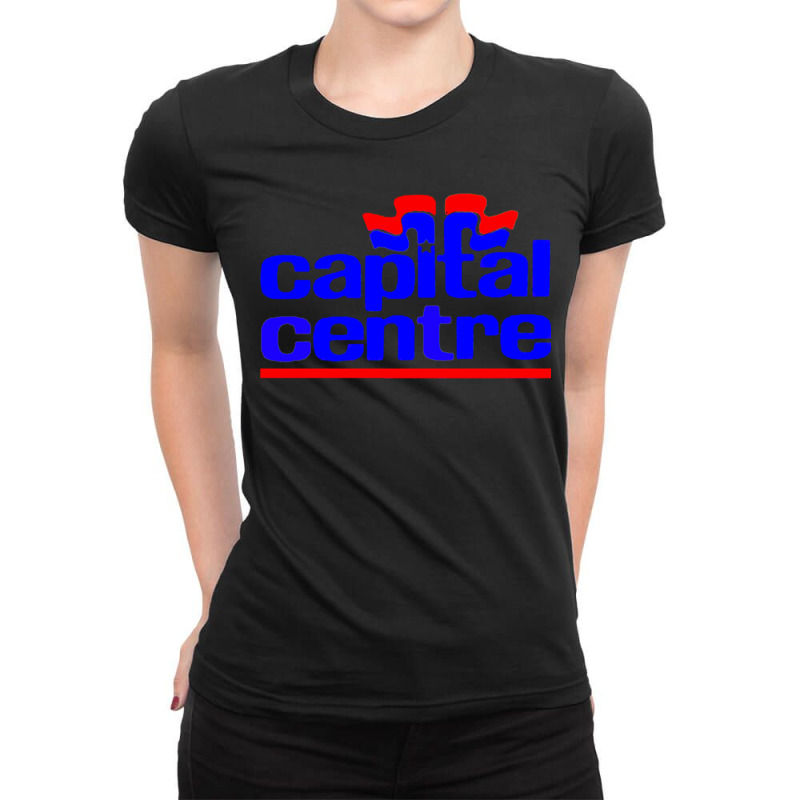 Capital Centre Ladies Fitted T-Shirt by ShelaRenayKaeser | Artistshot