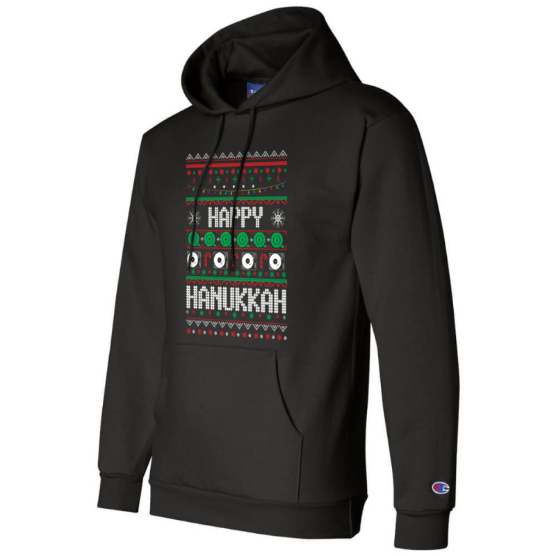 Happy Hanukkah Champion Hoodie | Artistshot