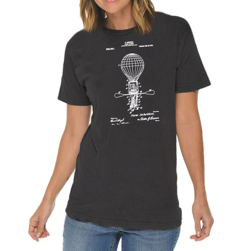 Flying Machine 1910 Patent, The Flying Machine 1910 Patent, Flying Mac Vintage T-shirt | Artistshot