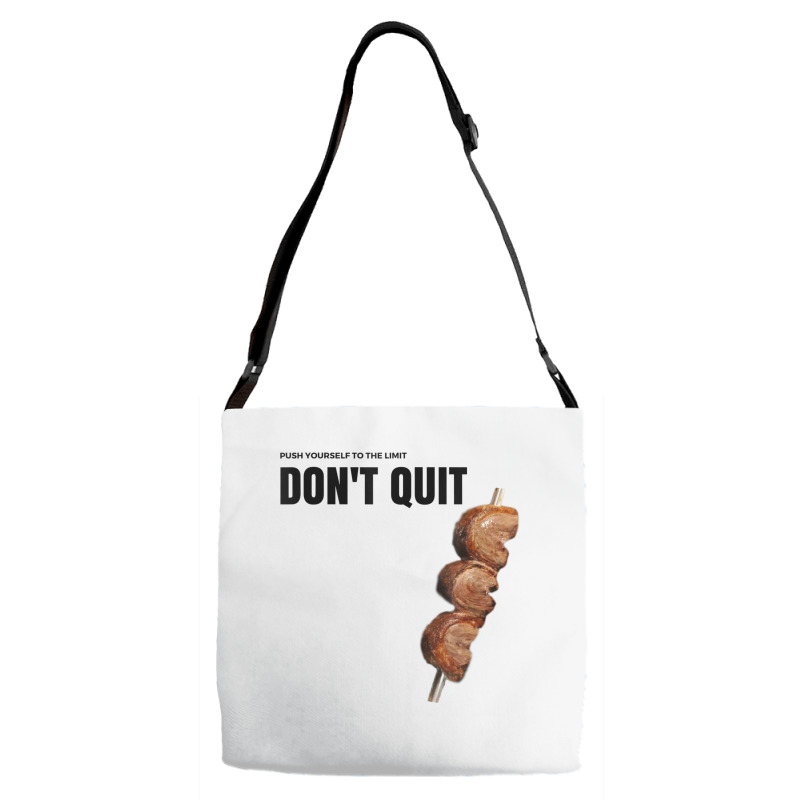 Churrascaria, All You Can Eat Shirt Steak, Meat Adjustable Strap Totes | Artistshot