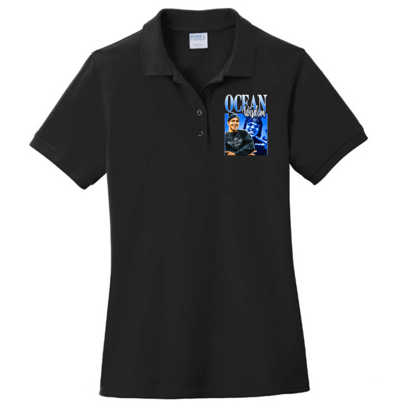 Ocean Wisdom, The Ocean Wisdom, Ocean Wisdoms, Ocean, Wisdom, Ocean Wi Ladies Polo Shirt by ELMAV | Artistshot