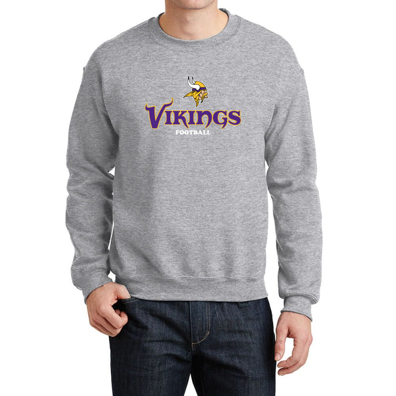 Vikings Football Crewneck Sweatshirt | Artistshot