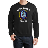 Uss Iowas, Uss Iowas Vintage, Uss Iowas Art, Uss Iowas Painting, The U Crewneck Sweatshirt | Artistshot