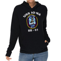 Uss Iowas, Uss Iowas Vintage, Uss Iowas Art, Uss Iowas Painting, The U Lightweight Hoodie | Artistshot