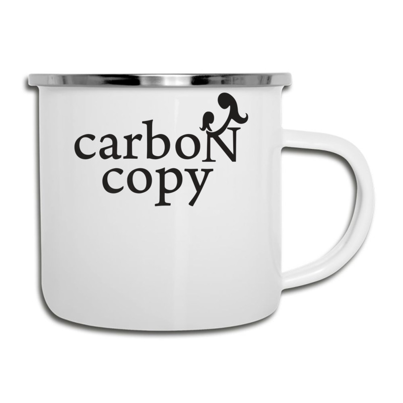 Menmommy Carbon Copy   Black Print Camper Cup | Artistshot