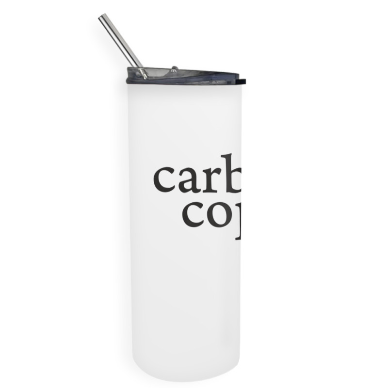 Menmommy Carbon Copy   Black Print Skinny Tumbler | Artistshot