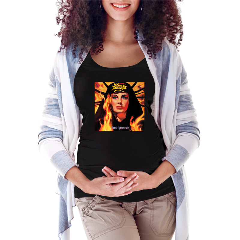 Fatal Potrait Maternity Scoop Neck T-shirt by fahrilaz | Artistshot