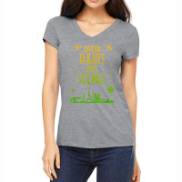 Funny Catch Flights Not Feeling T Shirt Quote Meme Saying Women's V-neck T-shirt | Artistshot