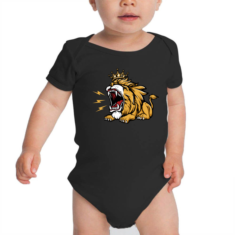 King Of The Roar Baby Bodysuit by cithu09 | Artistshot