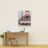 Jelly Roll Smile Portrait Canvas Print | Artistshot