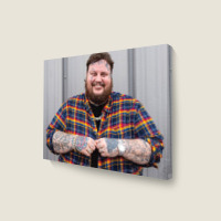 Jelly Roll Smile Landscape Canvas Print | Artistshot