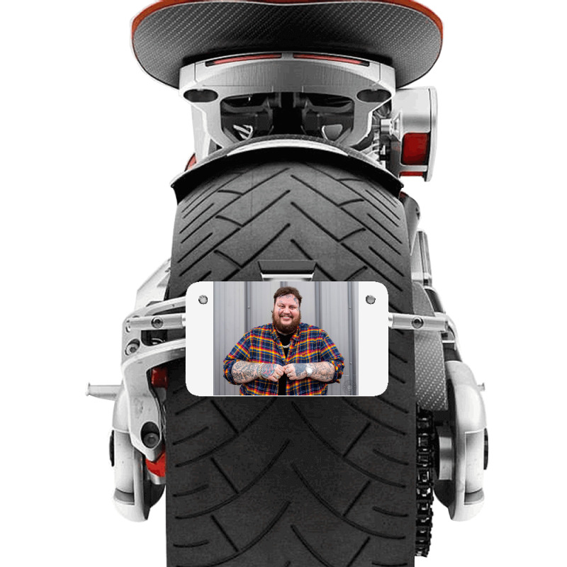 Jelly Roll Smile Motorcycle License Plate | Artistshot