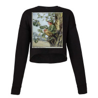 Cicely Mary Barker Elm Fairy Cropped Sweater | Artistshot