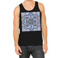 Flower Of Life In Lotus   Marble And Gold Tank Top | Artistshot