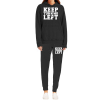 Keep Turning Left Funny Gift Dirt Short Track Runner Present Premium T Hoodie & Jogger Set | Artistshot