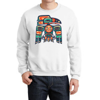 Alaska, Raven Haida Tribal Art, Native American Totem T Shirt Crewneck Sweatshirt | Artistshot