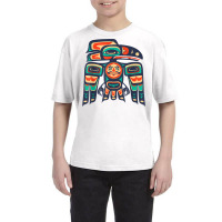 Alaska, Raven Haida Tribal Art, Native American Totem T Shirt Youth Tee | Artistshot