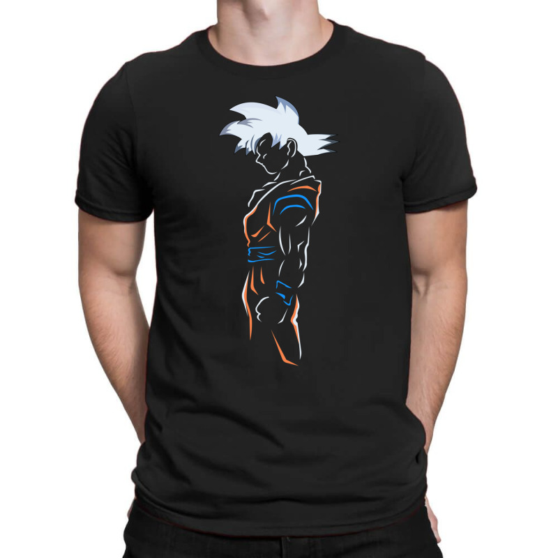 Goku Outline T-Shirt by ShelaRenayKaeser | Artistshot