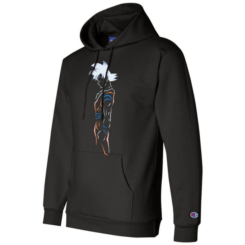 Goku Outline Champion Hoodie by ShelaRenayKaeser | Artistshot