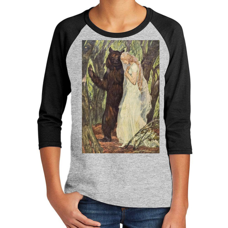 Bear Consoling Weeping Bride Youth 3/4 Sleeve | Artistshot