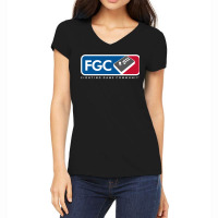 Fighting Game Community Member Women's V-neck T-shirt | Artistshot