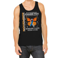 Diabetes November National Diabetes Month 218 Awareness Tank Top | Artistshot