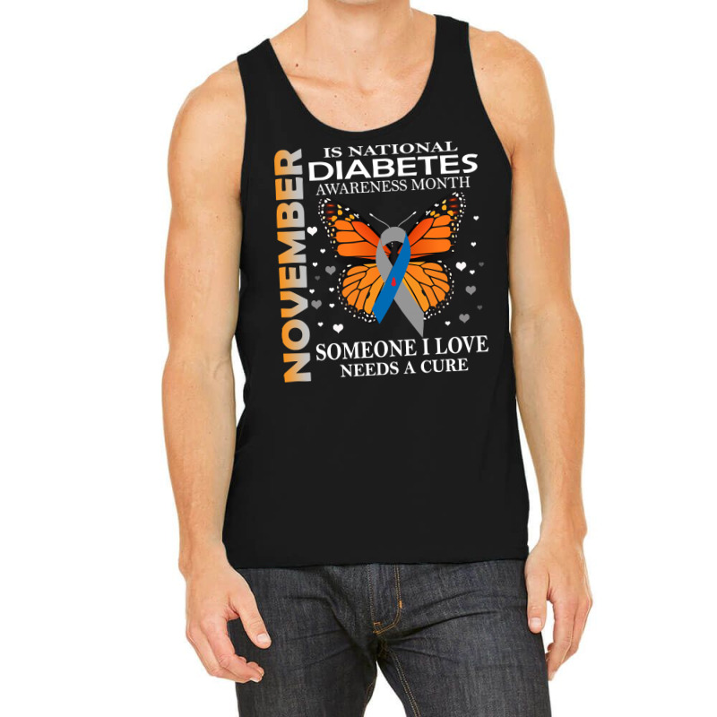 Diabetes November National Diabetes Month 218 Awareness Tank Top by peafowl | Artistshot