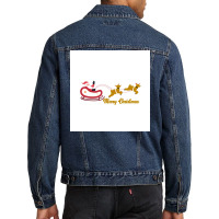 Merry Christmas & Happy New Year Tshirt Men Denim Jacket | Artistshot