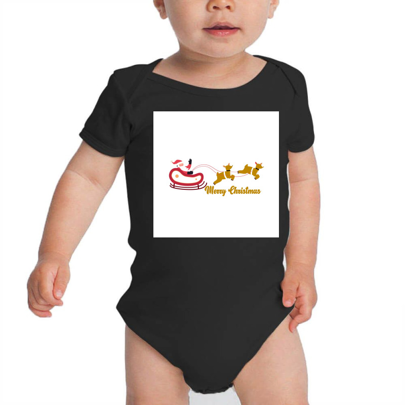 Merry Christmas & Happy New Year Tshirt Baby Bodysuit | Artistshot