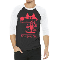 Winter Olympics Sarajevo 3/4 Sleeve Shirt | Artistshot