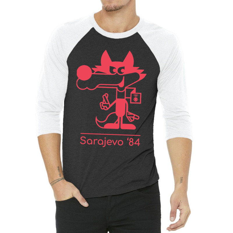 Winter Olympics Sarajevo 3/4 Sleeve Shirt | Artistshot