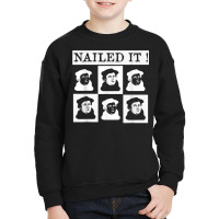 Nailed It! Martin Luther 500 Years Protestant Reformation T Shirt Youth Sweatshirt | Artistshot